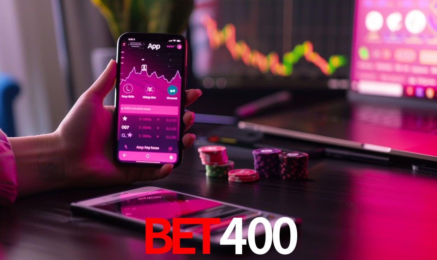 Comparação APP mobile vs versão web da BET400